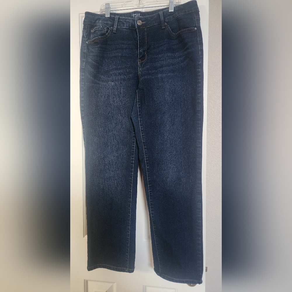 Time and tru jeans. 14 straight